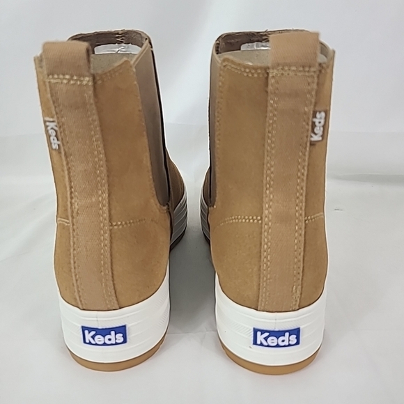COPY - NEW Keds The Platform Chelsea Lug Boot Women's Brown Suede 8.5 M NIB - Picture 4 of 7